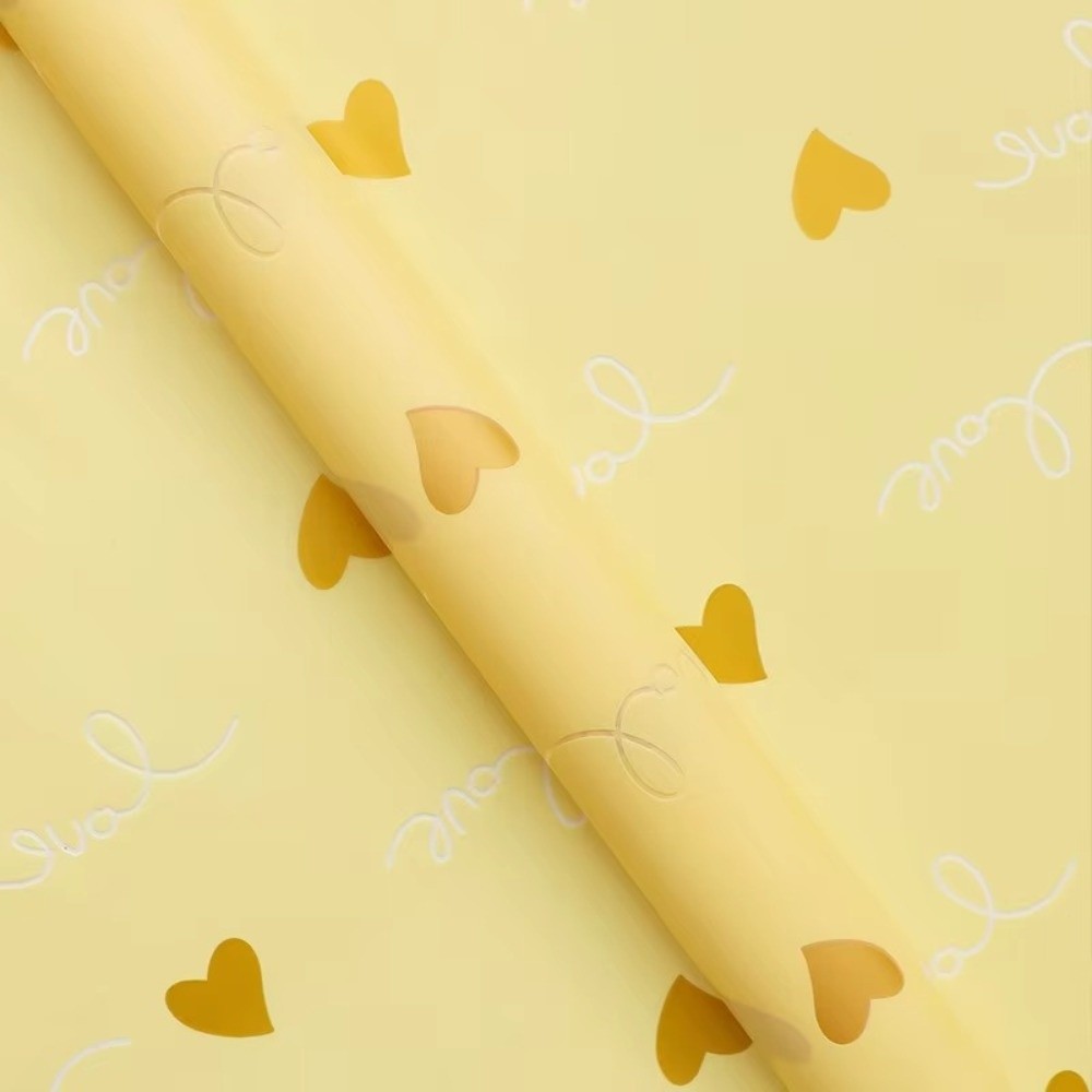 Flower Wrap Kraft - 20 feuilles de papier d'emballage multicolore